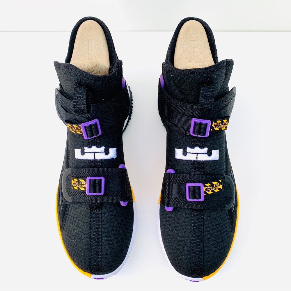 Nike LeBron Soldier XIII SFG “Lakers” AR4225-004 - Picture 4 of 15
